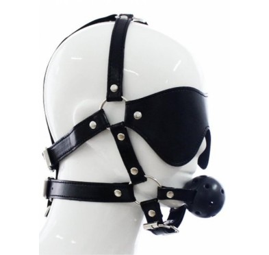 Maska-Eye Mask With Ball Gag